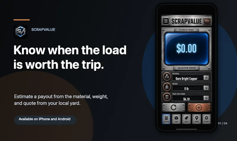 ScrapValue screenshot 1