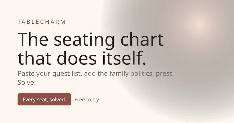 Tablecharm screenshot 1