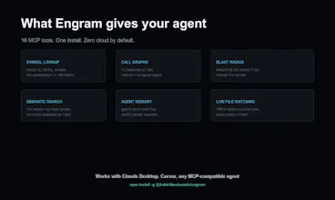 Engram - MCP Server for AI Dev Agents gallery image