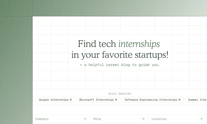 Internship产品图