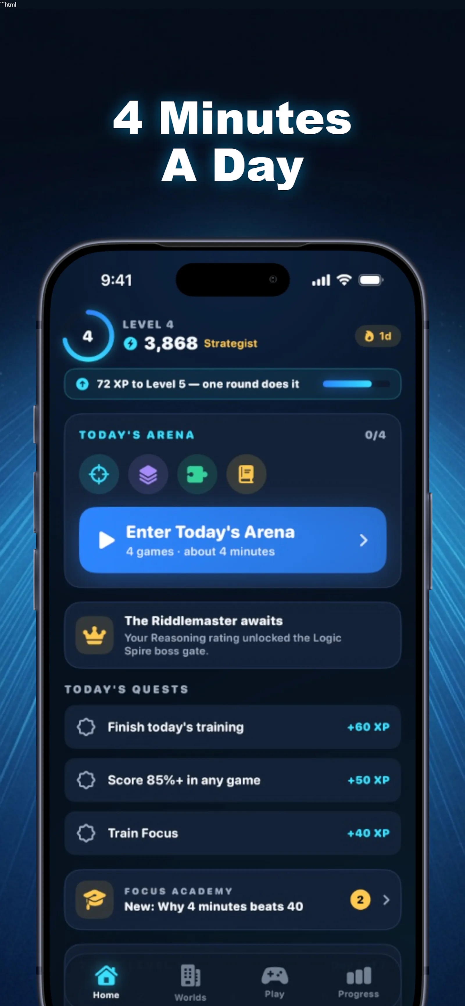SkillArena: Focus Training screenshot 4