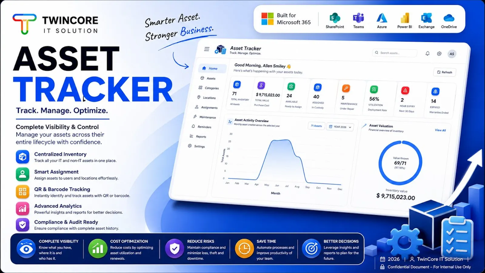 Asset Tracker screenshot 1 (video preview)
