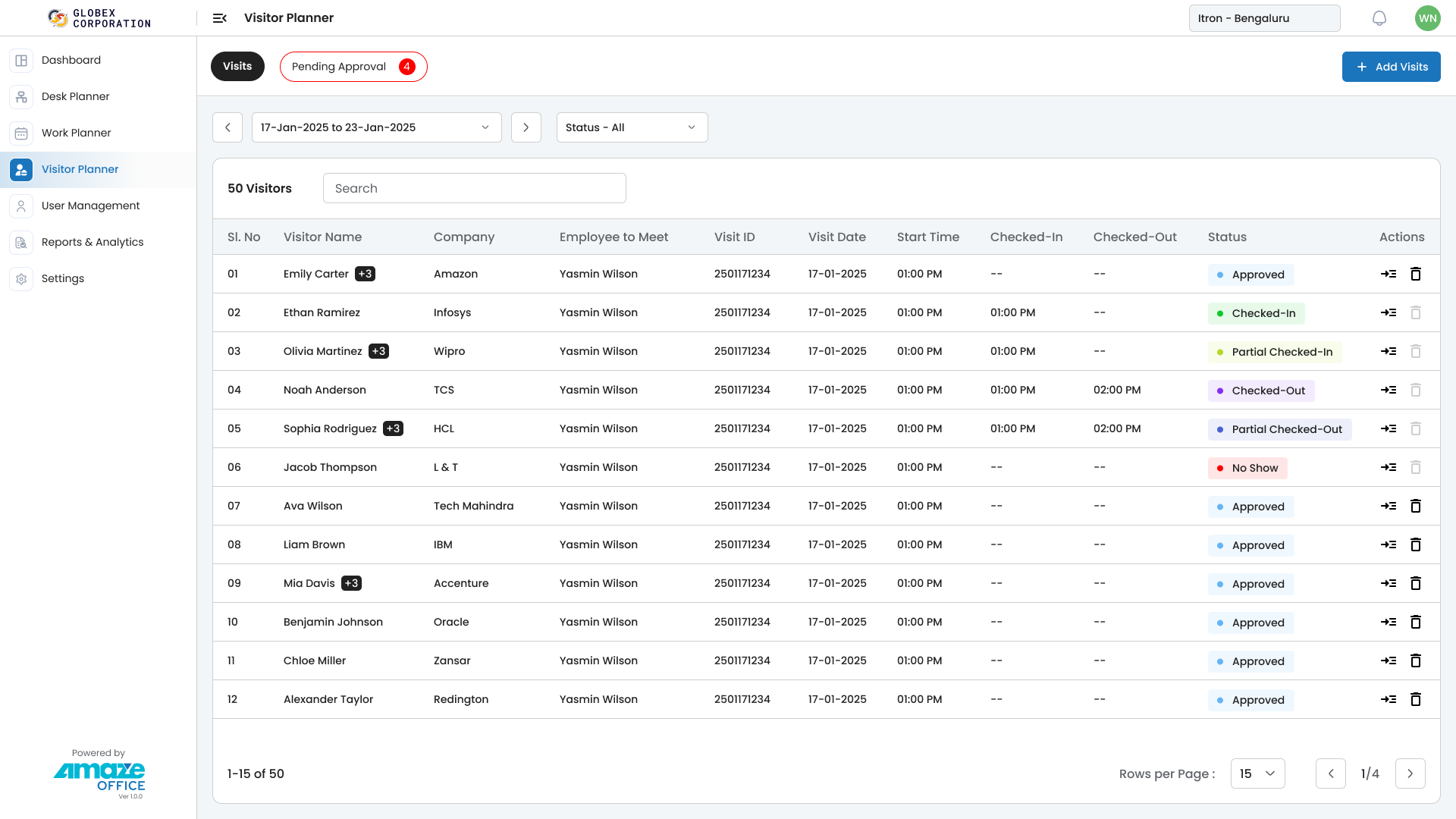 Amazeoffice - Screenshot 4 showing product features and functionality