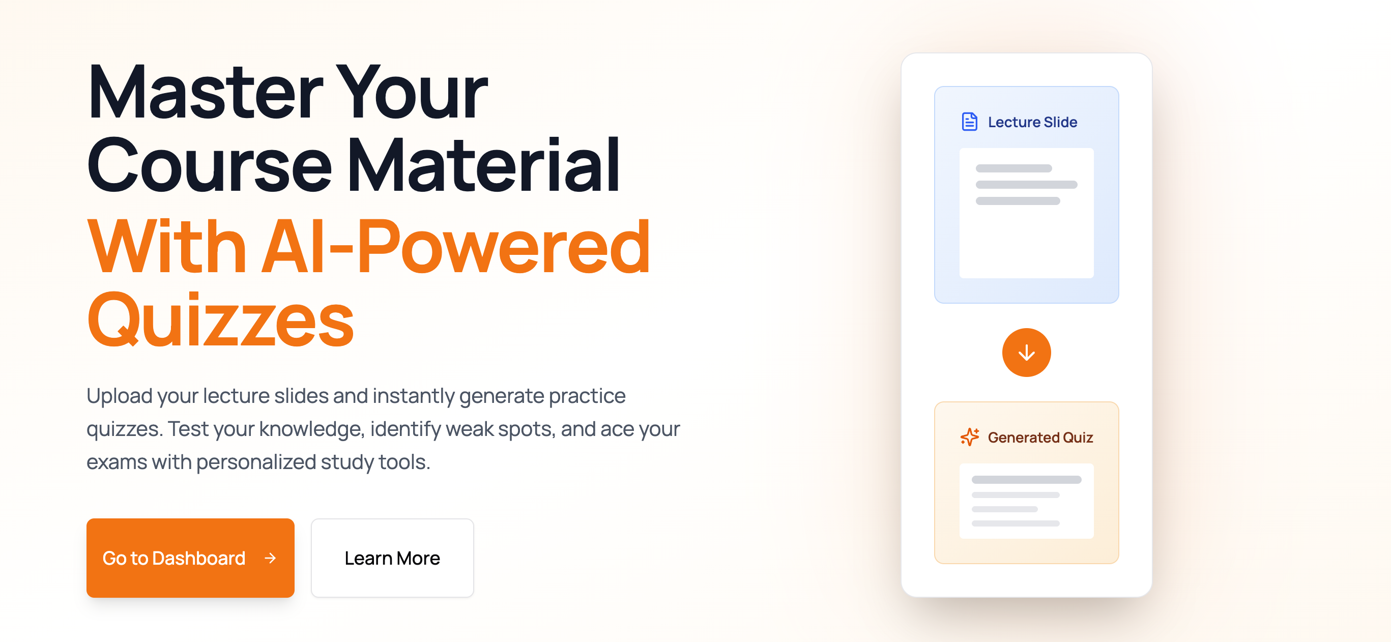 AcadyLearn - Main product screenshot demonstrating key features and user interface