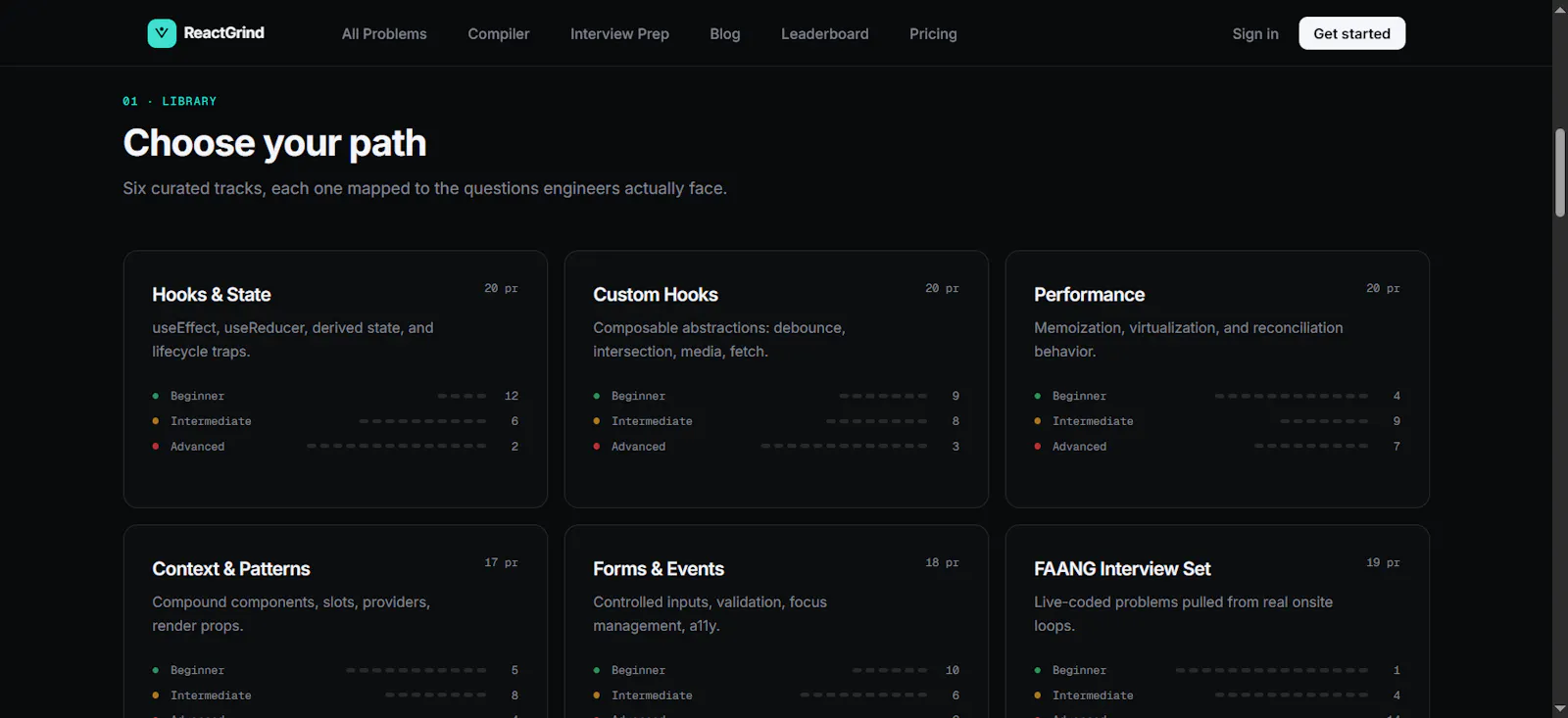 ReactGrind — React Coding Challenges screenshot 3