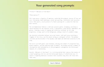 Music Prompt Generator gallery image