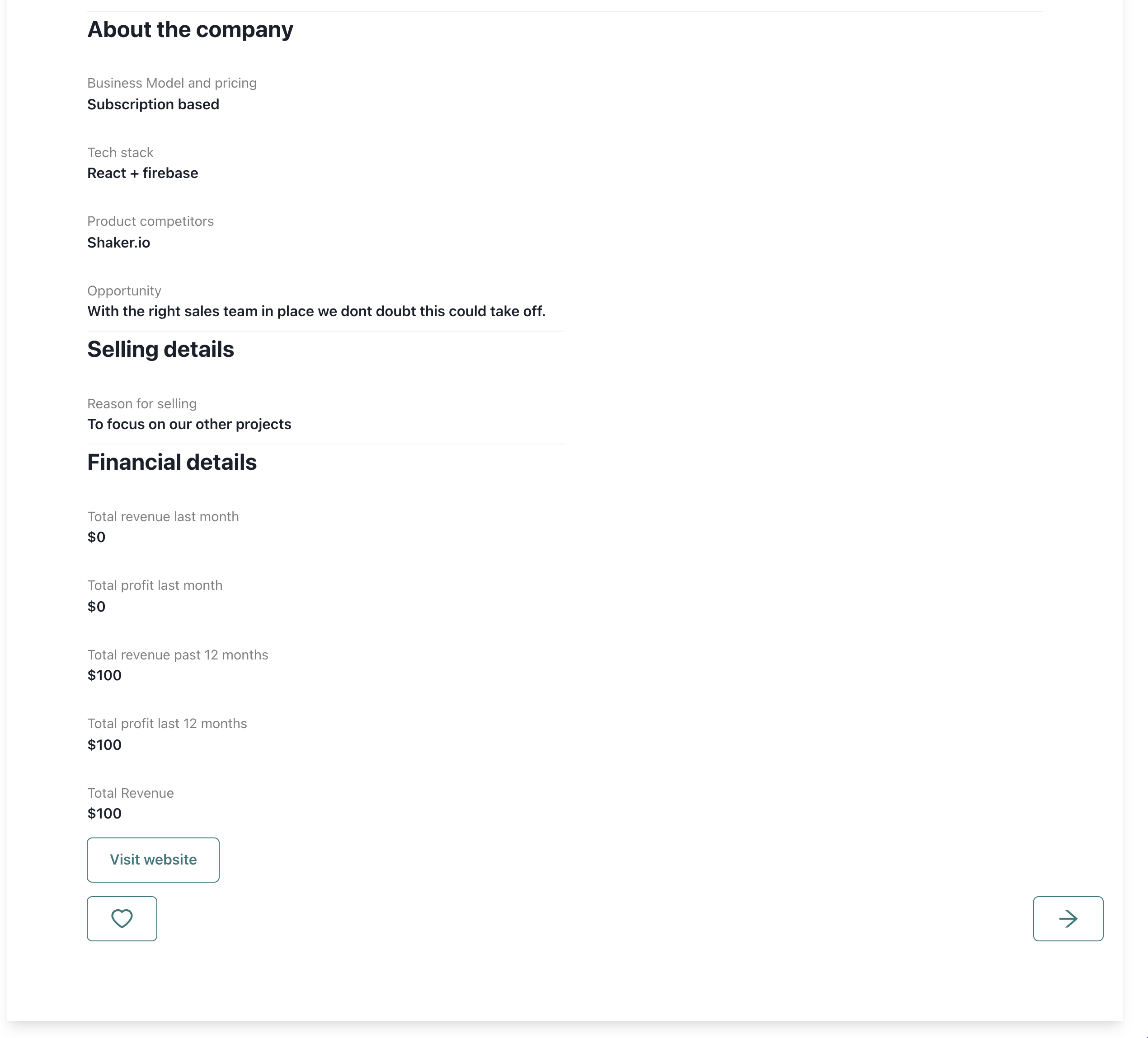 SeedAcquire buy or sell a startup gallery image