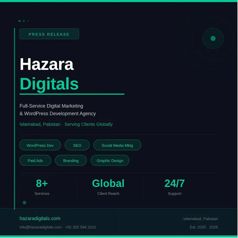 Hazara Digitals screenshot 1