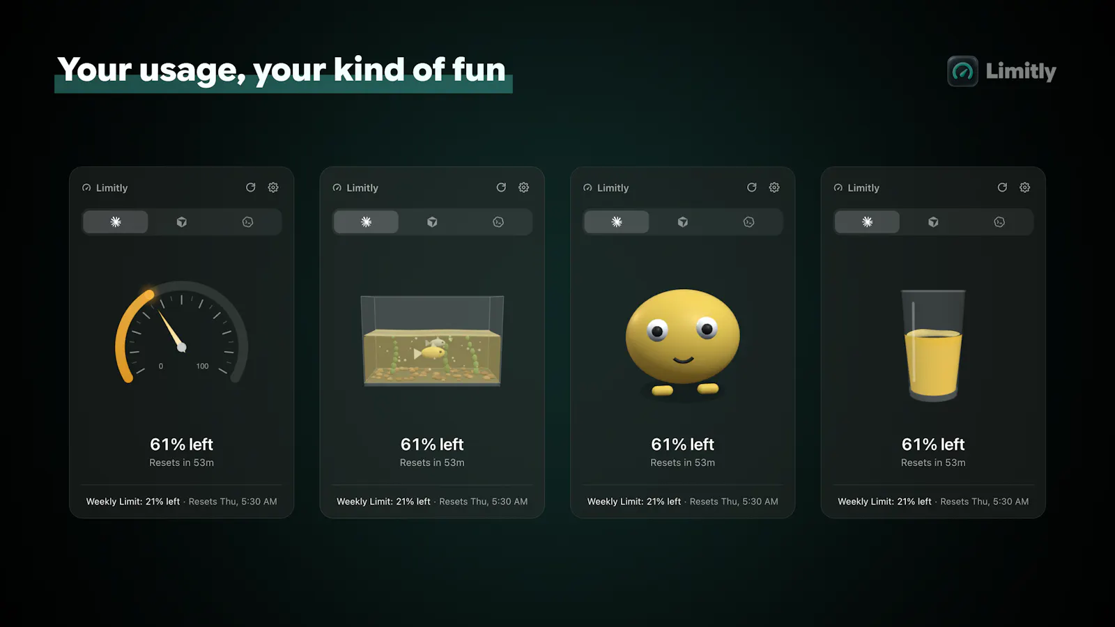 Limitly screenshot 2