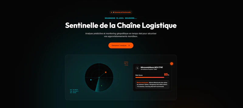 Supply Sentinel AI screenshot 2
