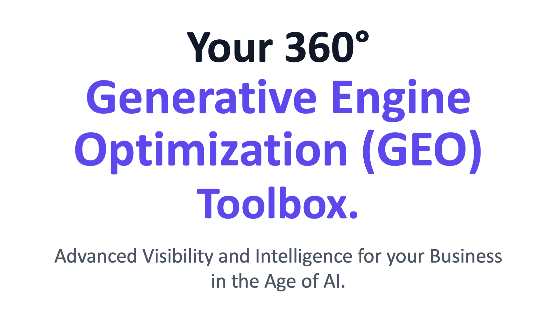 Brandscanner.org - ваш 360 ° Geo Toolbox - Ваш набор инструментов для оптимизации двигателя 360 ° (GEO). медиа 1