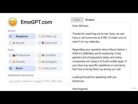 Secure ChatGPT Email Writer for Gmail gallery image