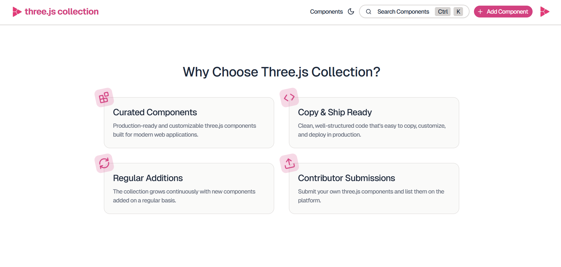 Three.js Collection gallery image