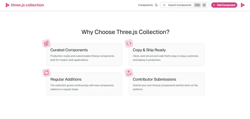 Three.js Collection screenshot 3