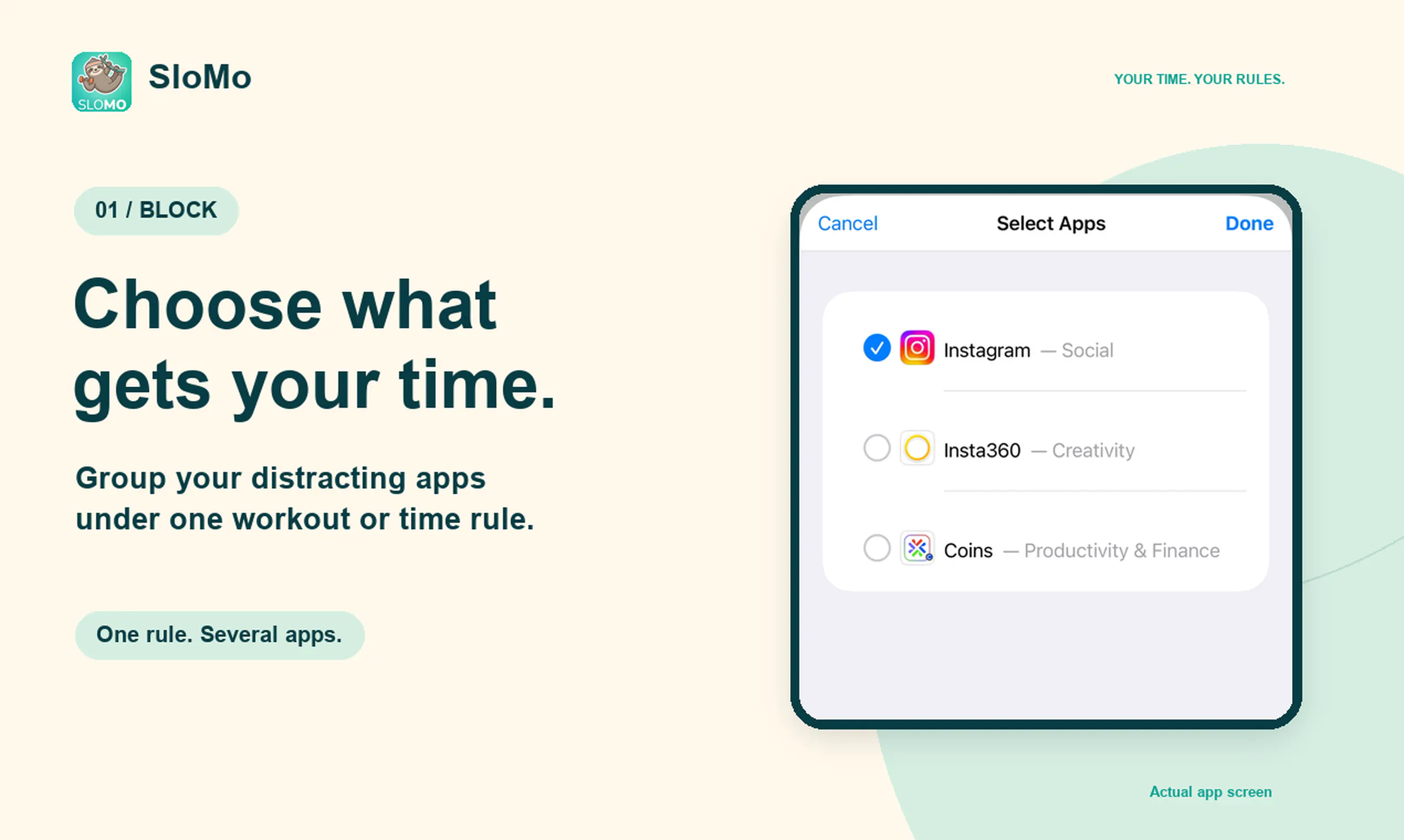 SloMo: Less Scrolling, More Living gallery image