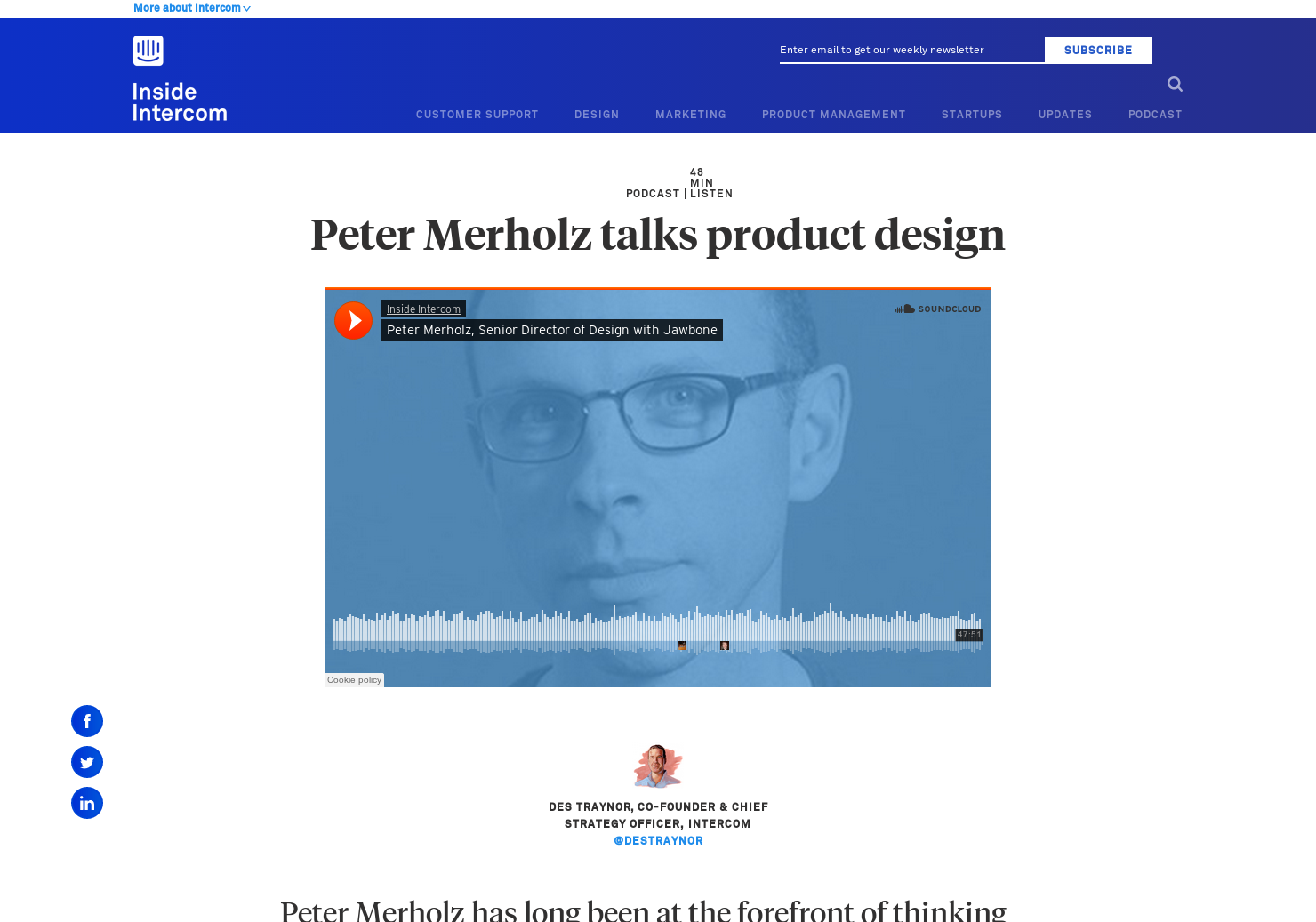 Inside Intercom Podcast