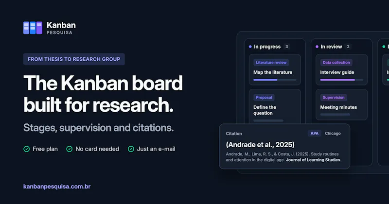 Kanban Pesquisa screenshot 2