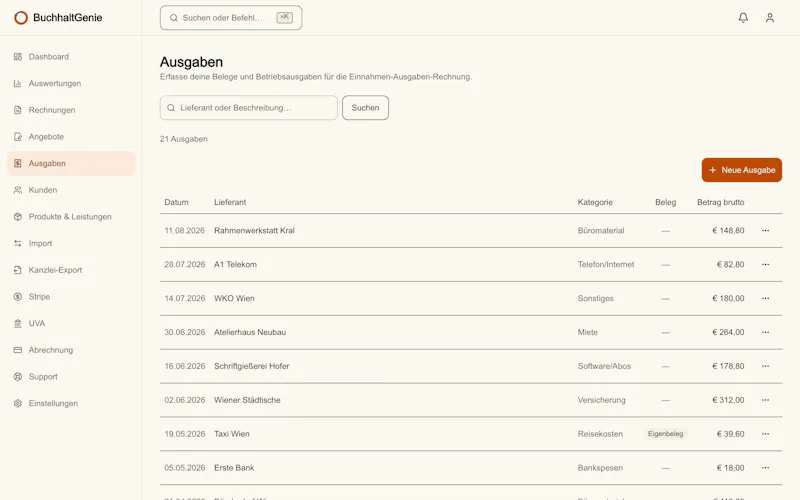 BuchhaltGenie screenshot 4