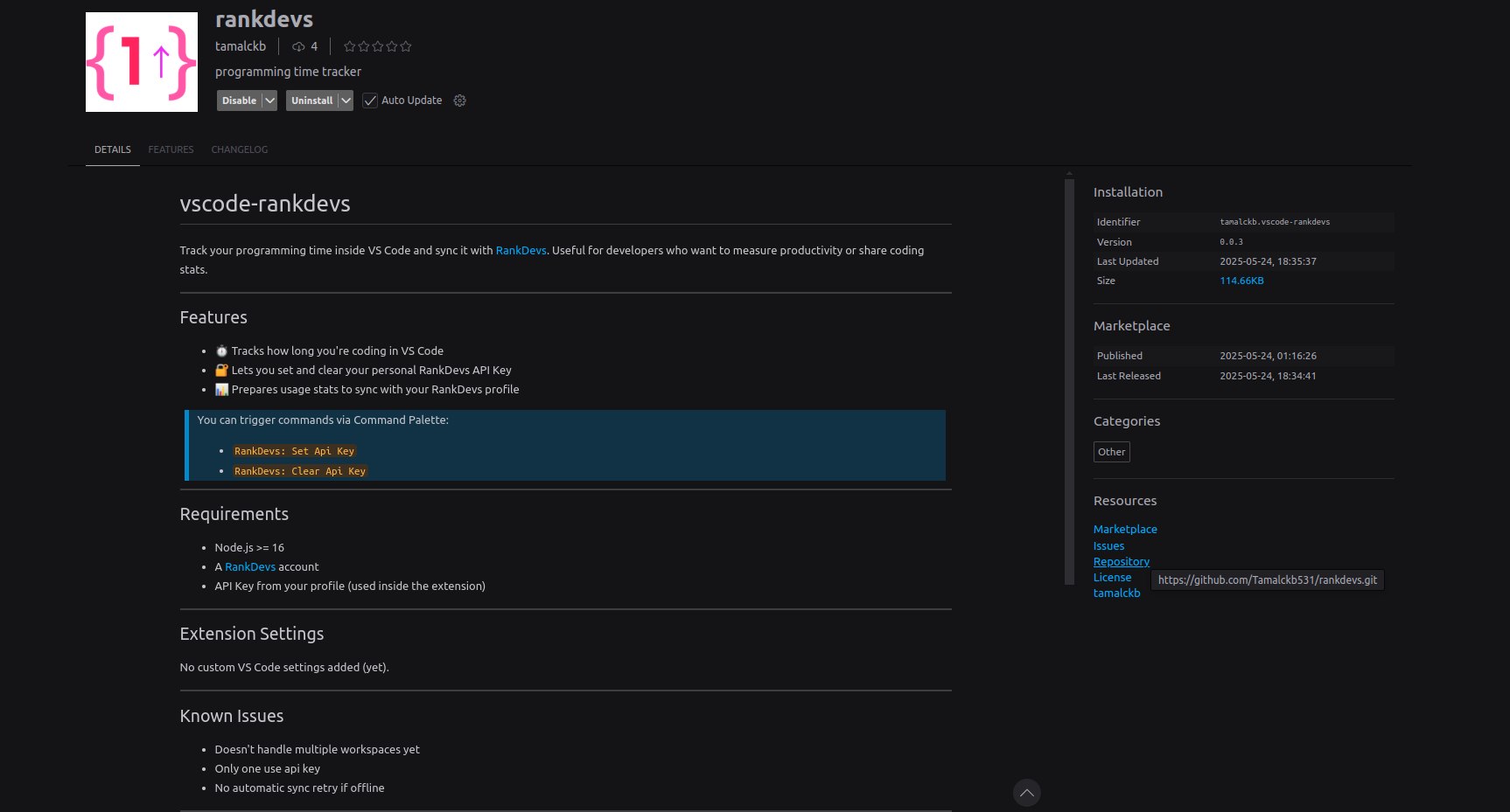 Média Rankdevs - Suivre, analyser et augmenter votre activité de programmation 4