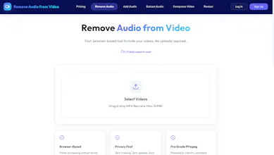 Remove Audio from Video gallery image