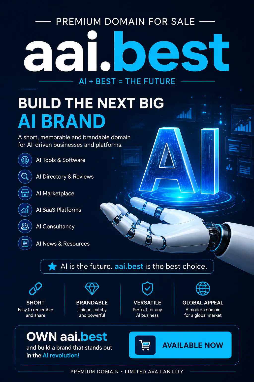 aAI.best — Domain for the Next AI Brand gallery image