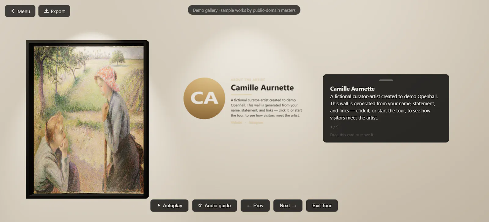 Openhall screenshot 3
