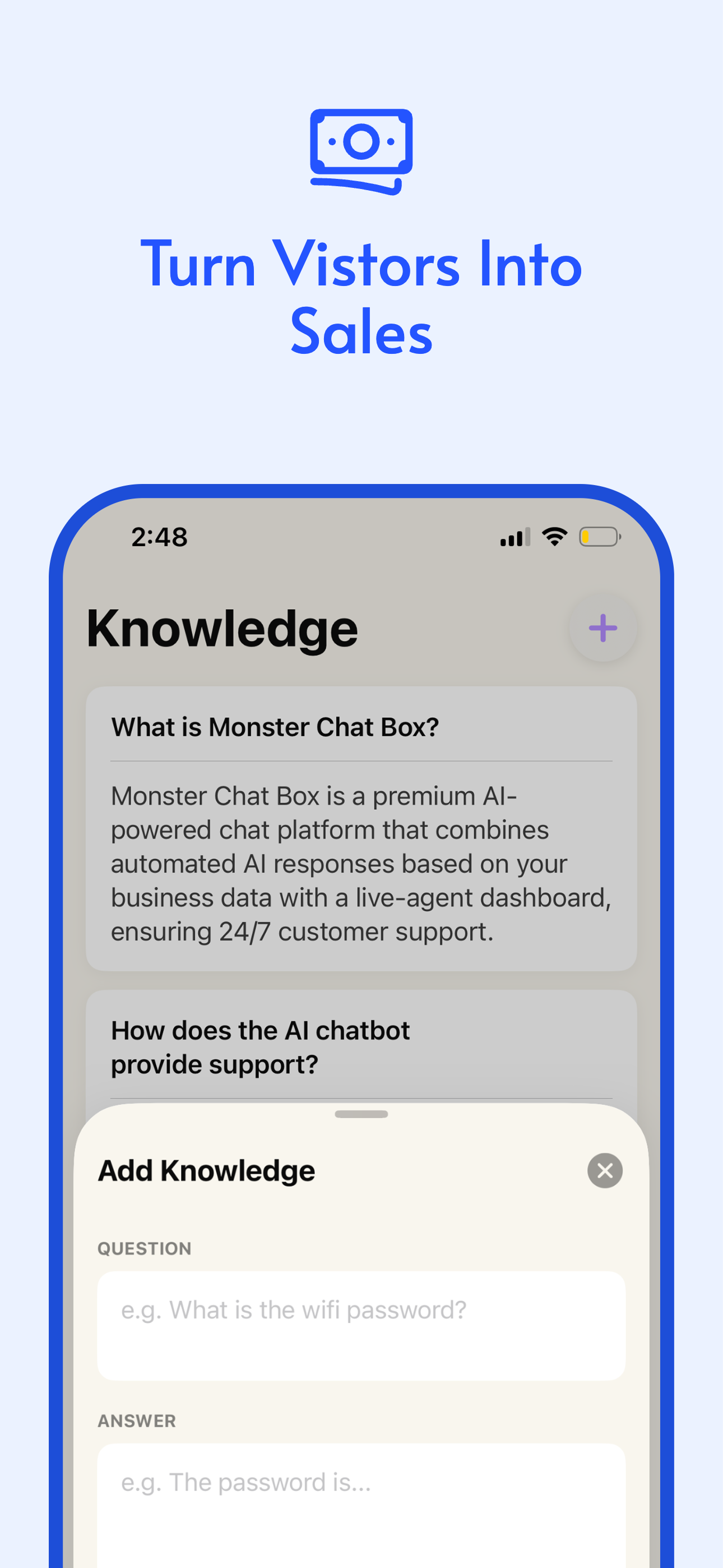 Monster Chat Box - Screenshot 3 showing product features and functionality