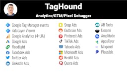 TagHound - Analytics/GTM/Pixel Debugger media 1