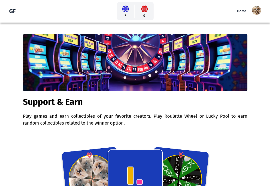 GatchaFan - Main product screenshot demonstrating key features and user interface
