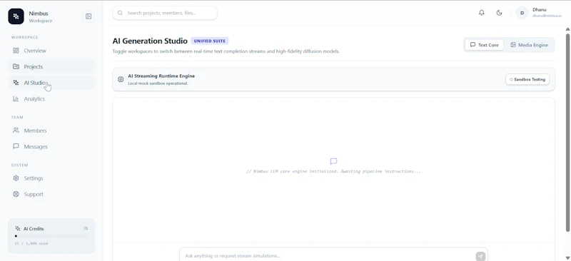 Nimbus Core screenshot 3