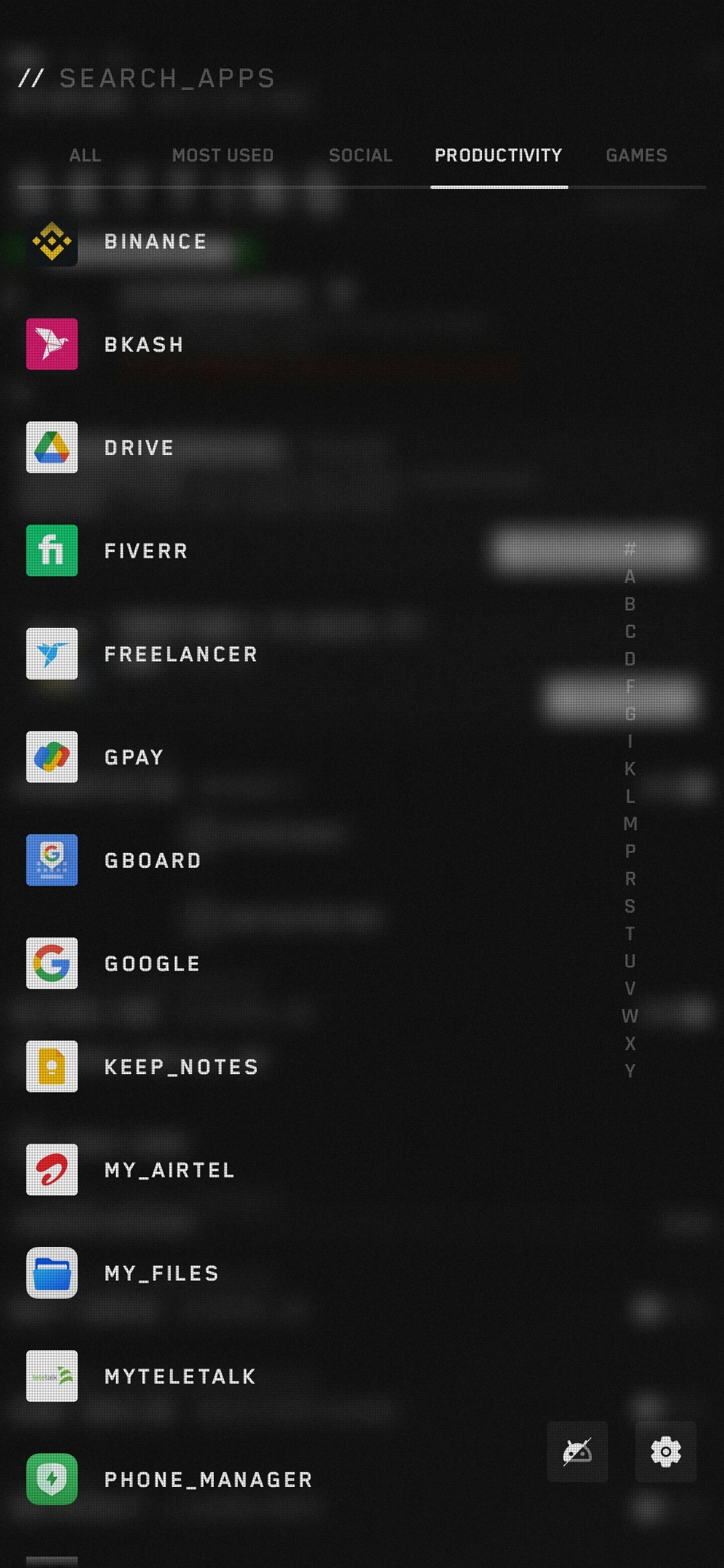 看門狗高科技Android Launcher - 一個基於看門狗的未來派高科技Android發射器。 media 9