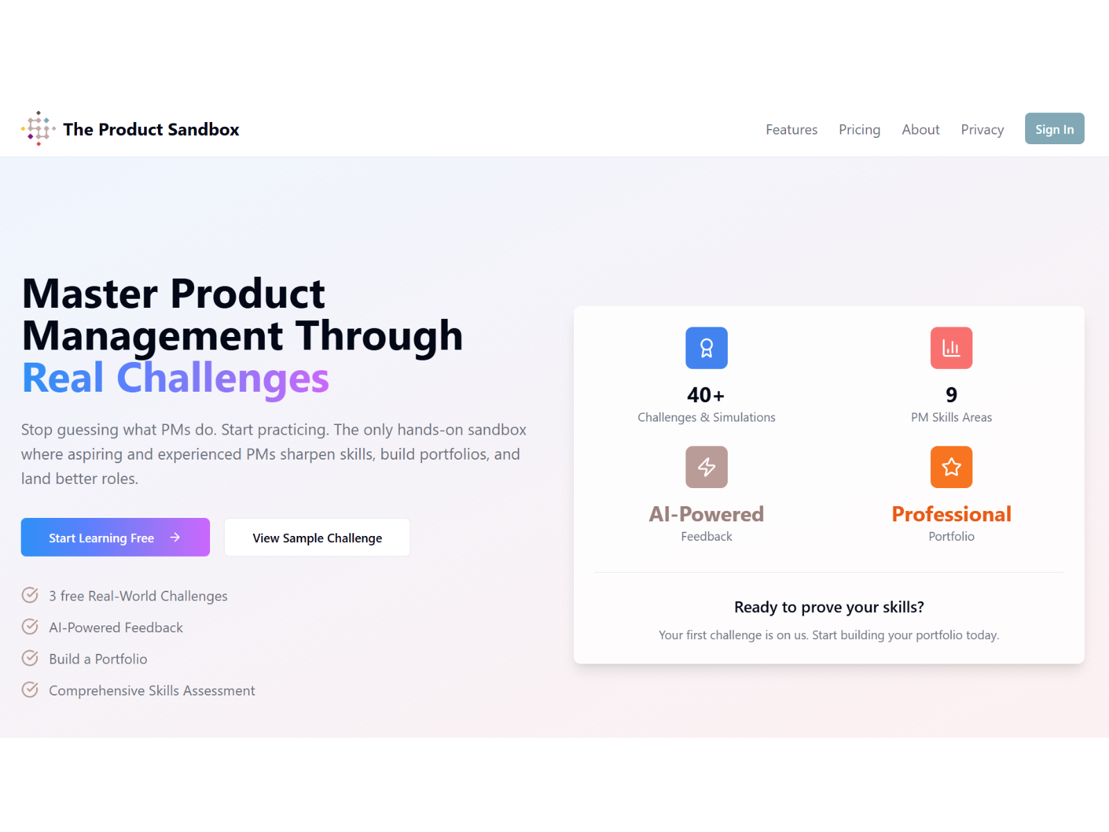 The Product Sandbox gallery image