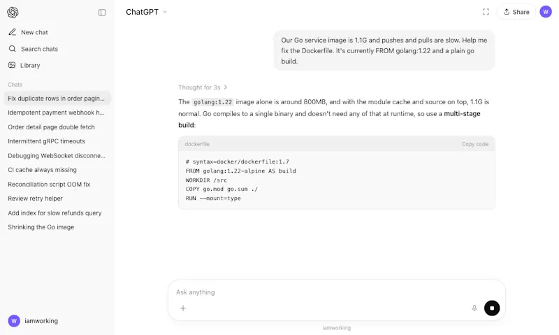 iamworking screenshot 3