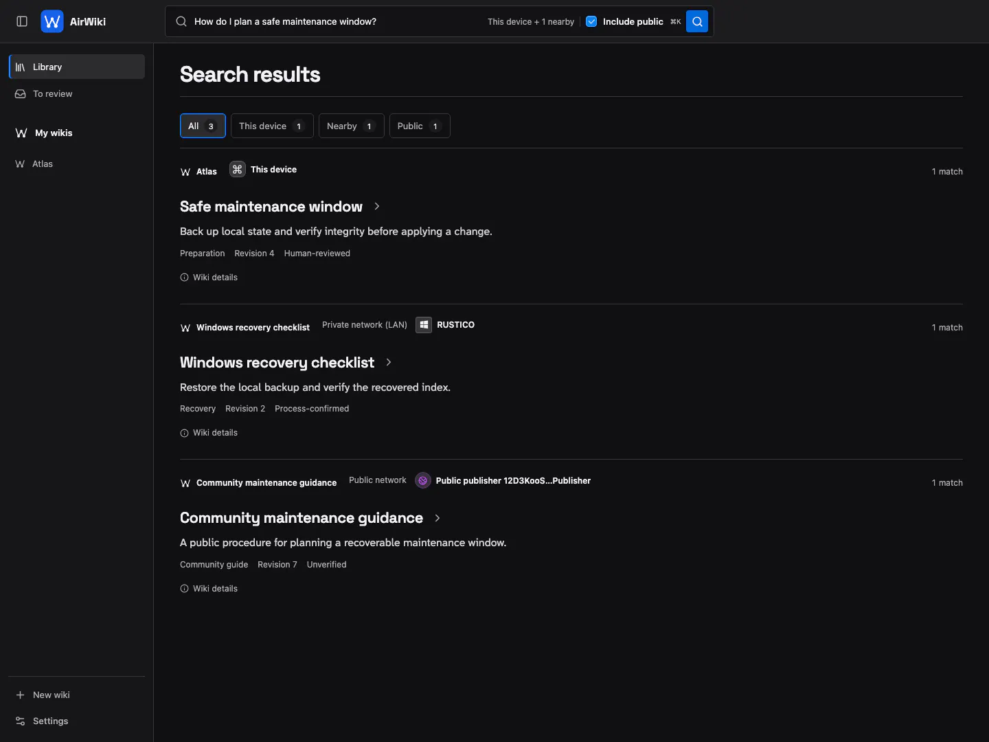 AirWiki gallery image