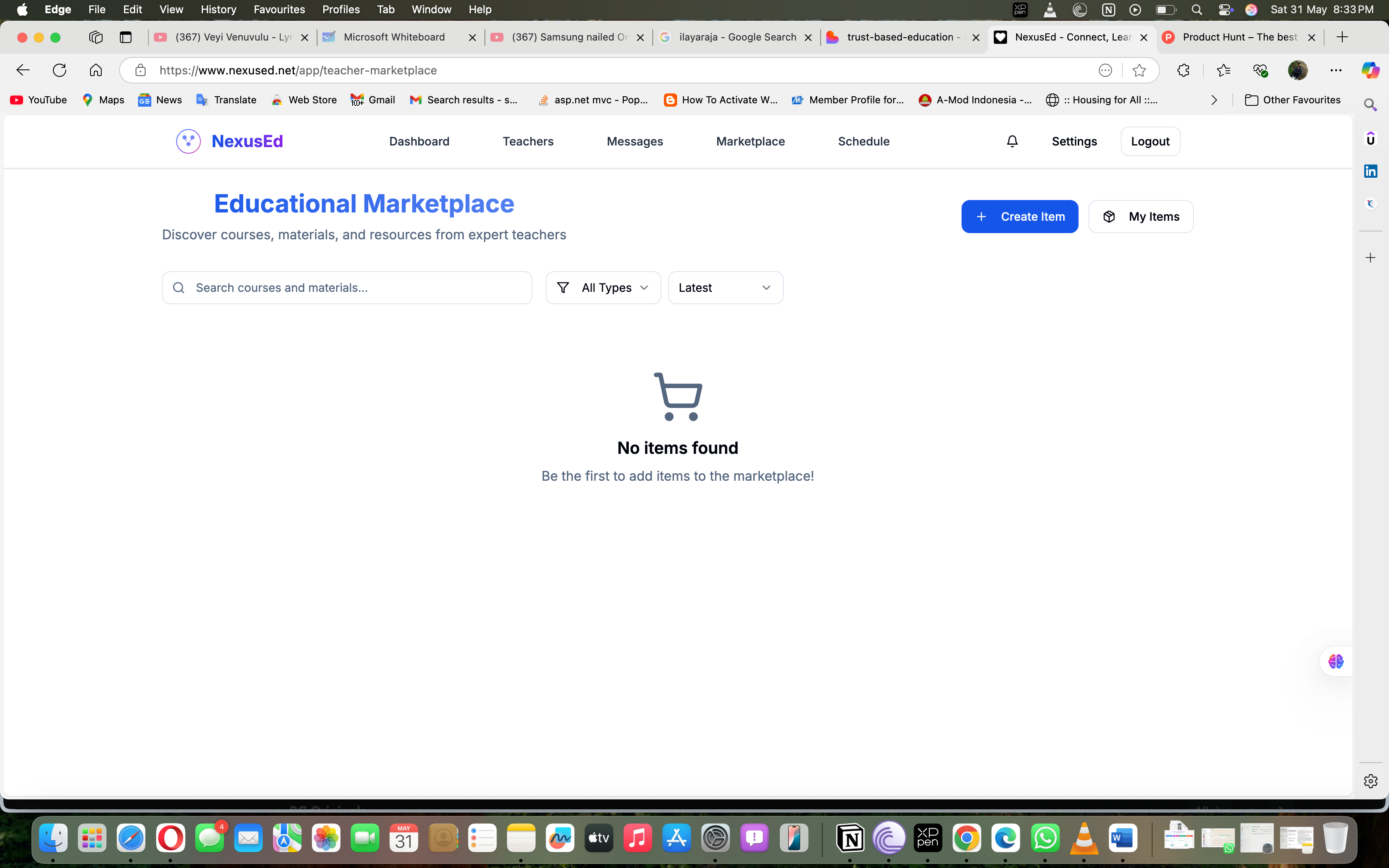 Plataforma de educación nexus - Nexus -revolucionando la educación a través de conexiones con alimentación media 1