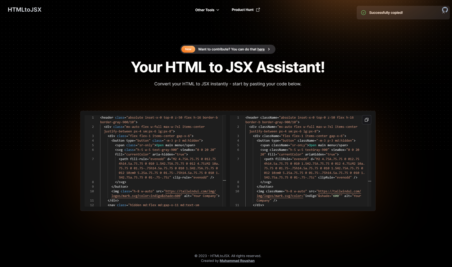 Mídia 3 de HTML para JSX