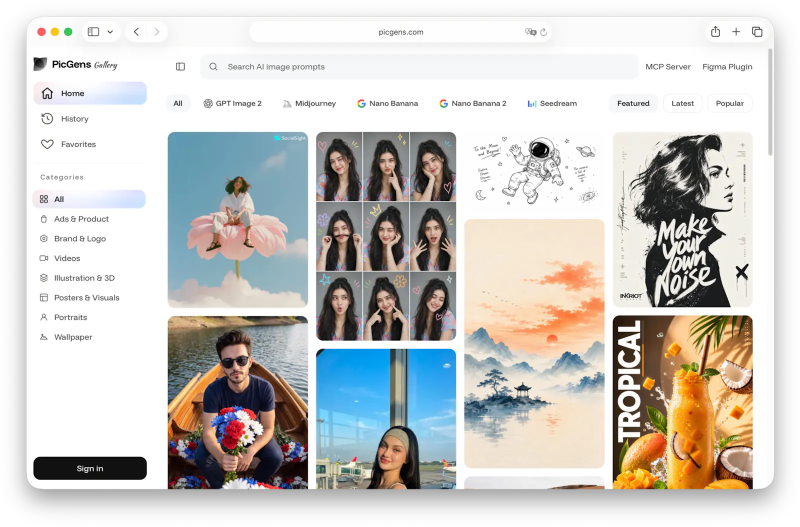 PicGens screenshot 1