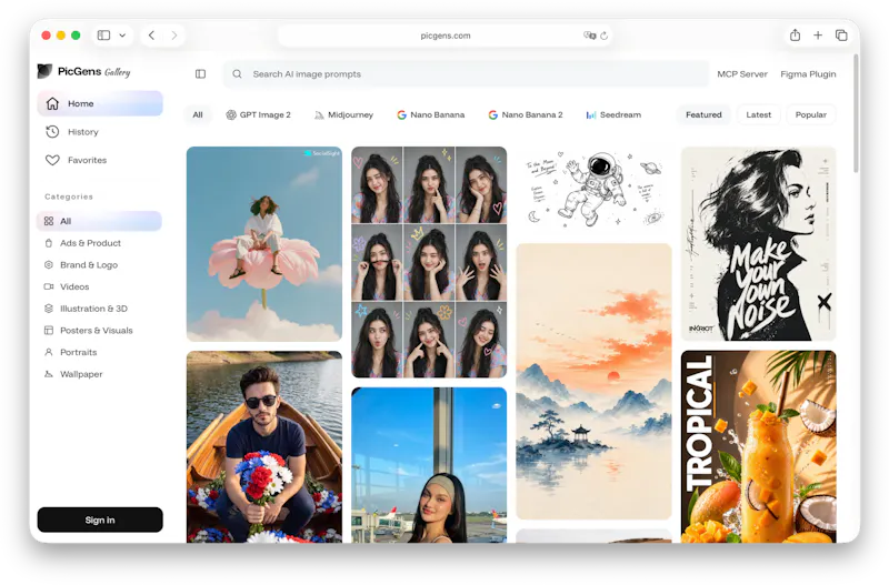 PicGens screenshot 1