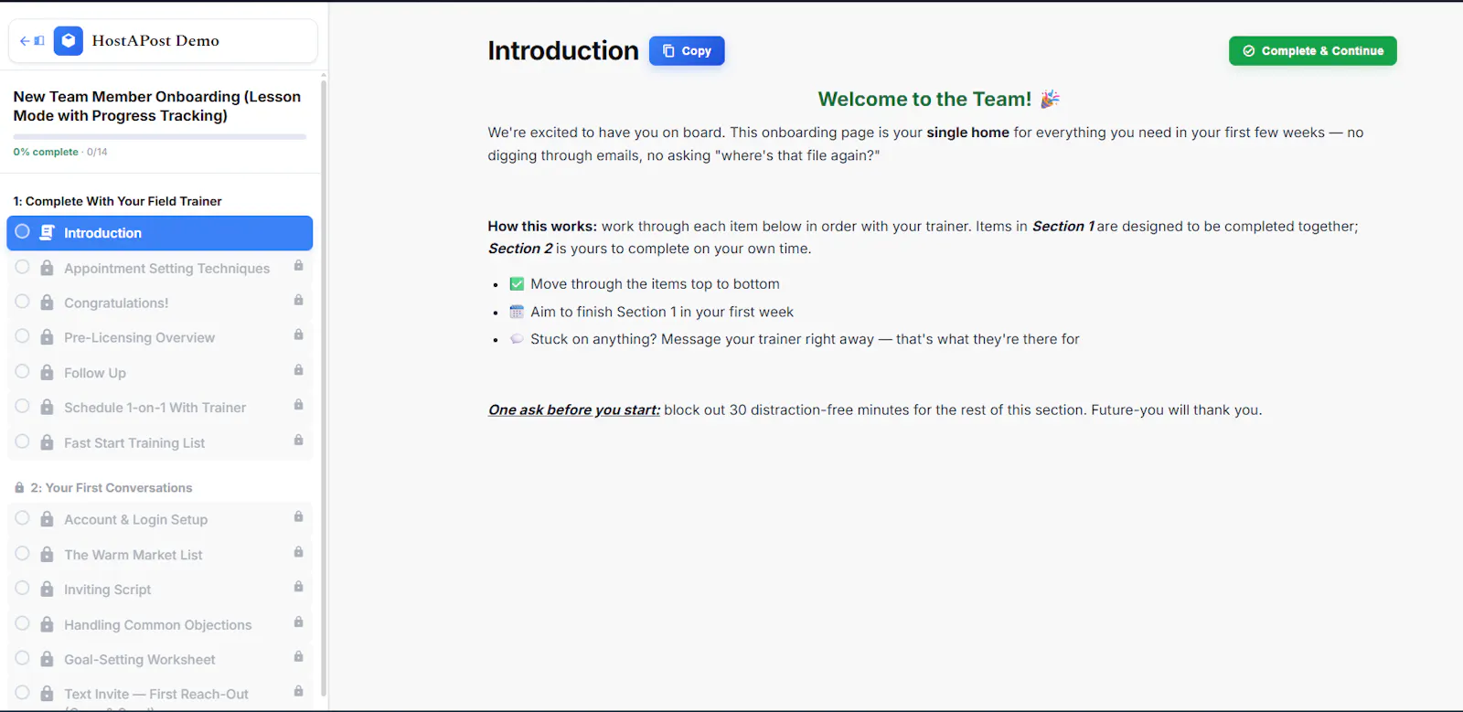 HostAPost screenshot 3