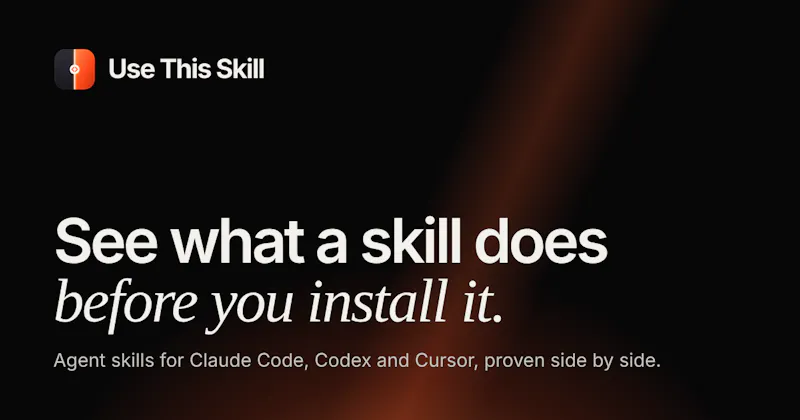 Use This Skill screenshot 2