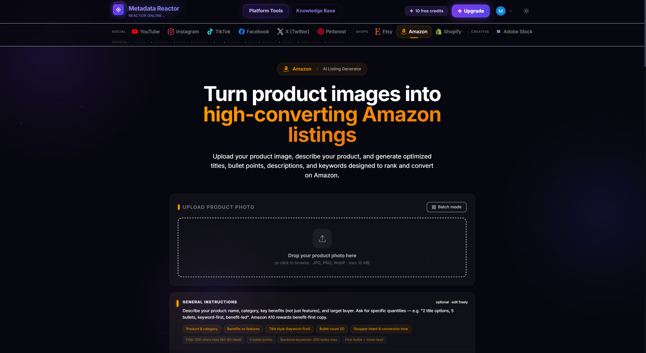 Metadata Reactor gallery image