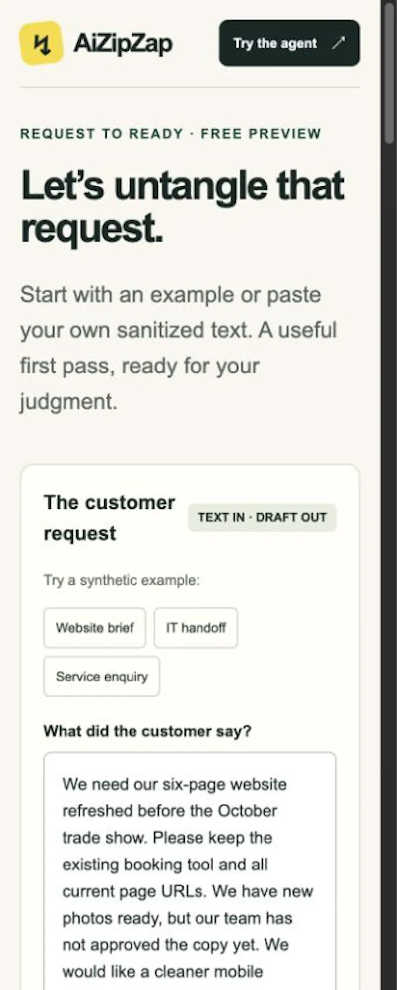 AiZipZap screenshot 3