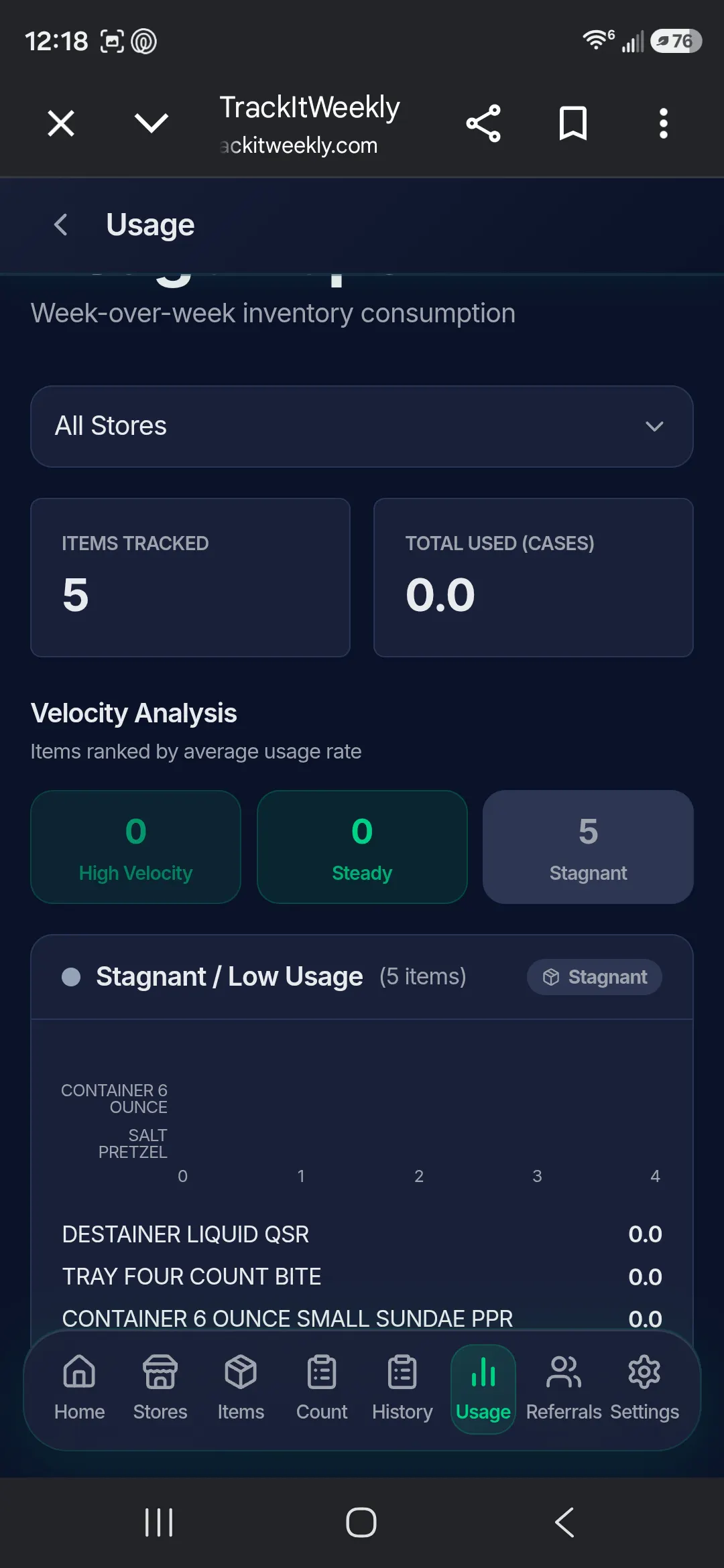 TrackItWeekly Small Business Inventory gallery image