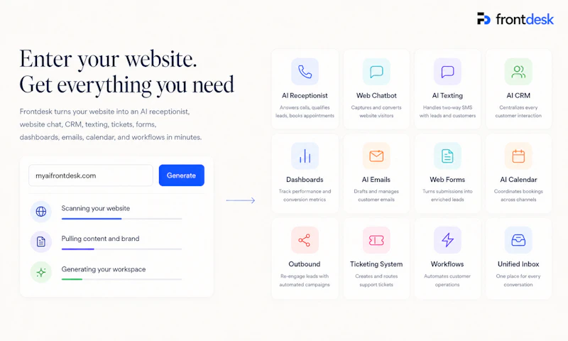 Frontdesk AI screenshot 2