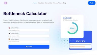 PC Bottleneck Calculator gallery image