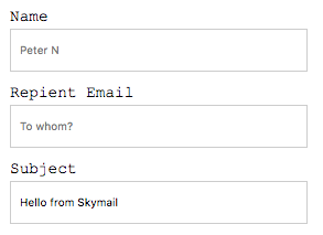 Skymail gallery image