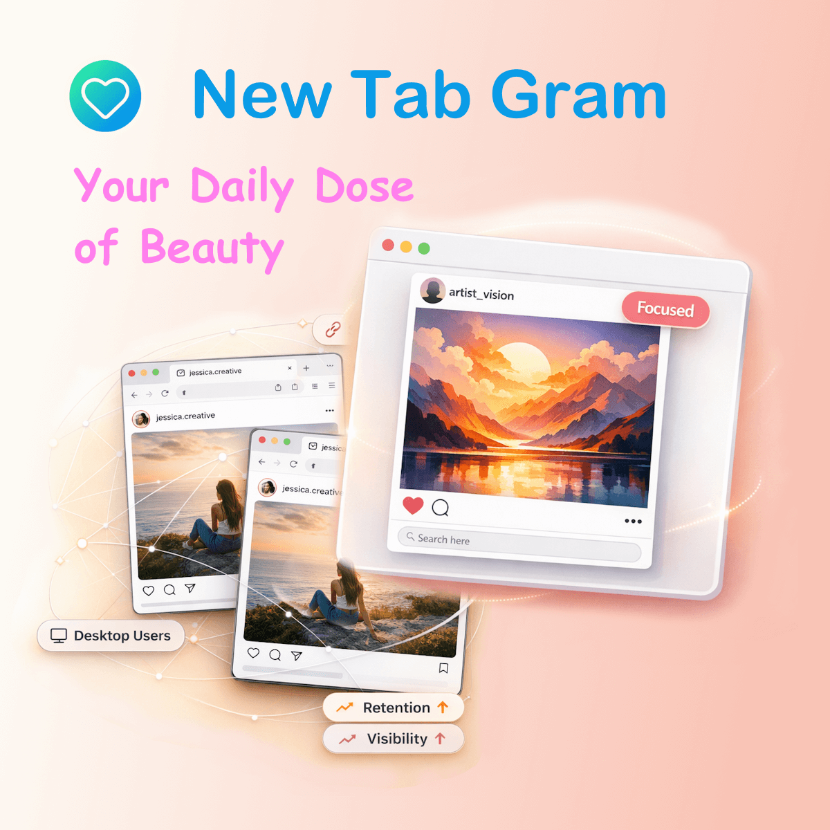New Tab Gram gallery image