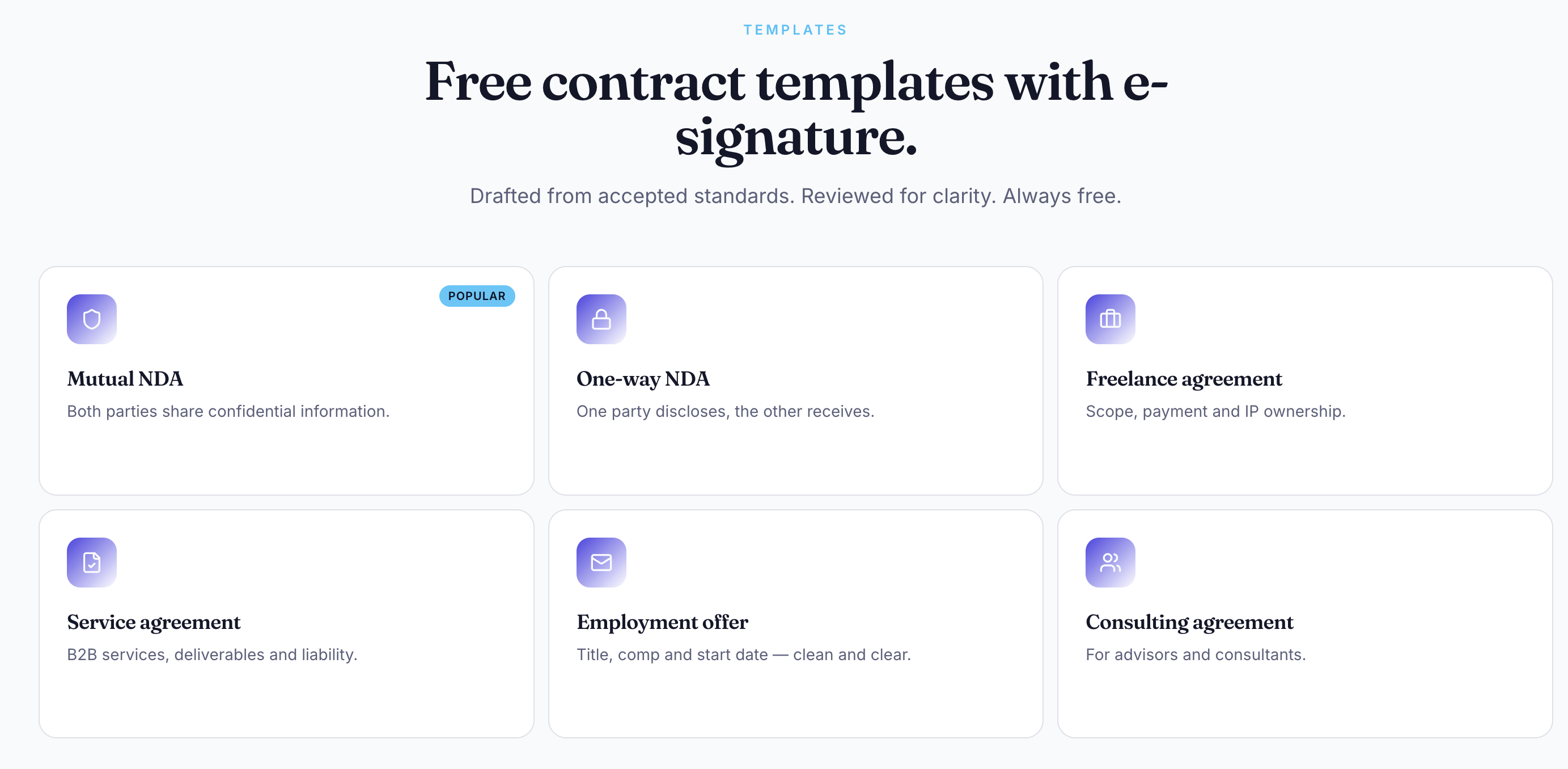Free Contract Generator — Sign in 2 Min gallery image