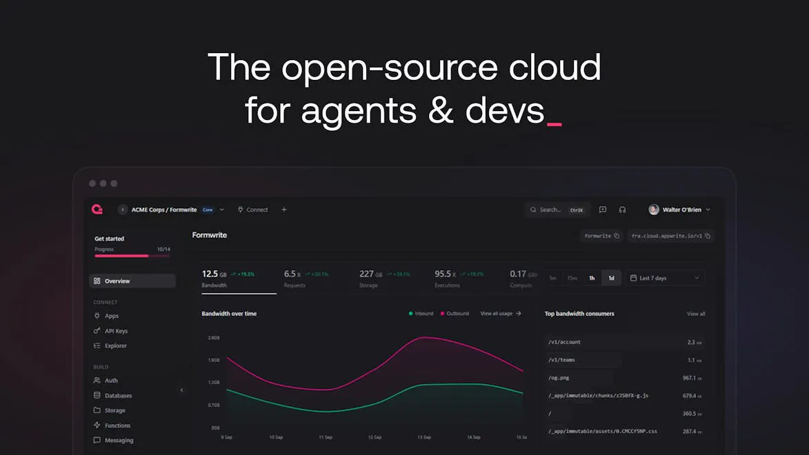Appwrite screenshot