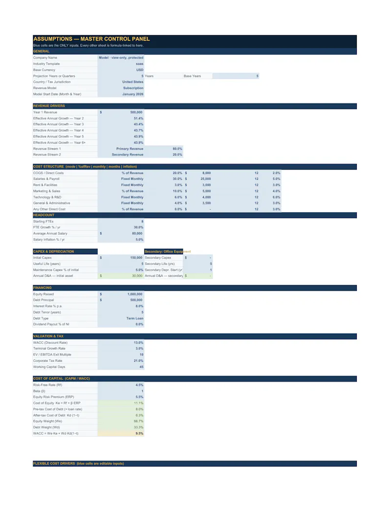 EasyFinancialModels.com screenshot 17